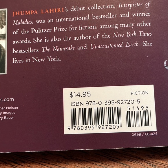 Interpreter of Maladies book - Picture 3 of 7